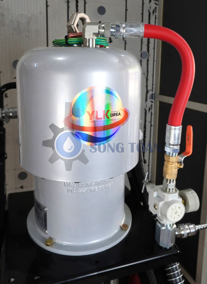 máy phun sơn dầu, sơn epoxy Hàn Quốc